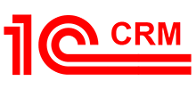 1С CRM логотип